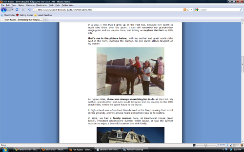 screen shot paul cannon fort adams newport ri