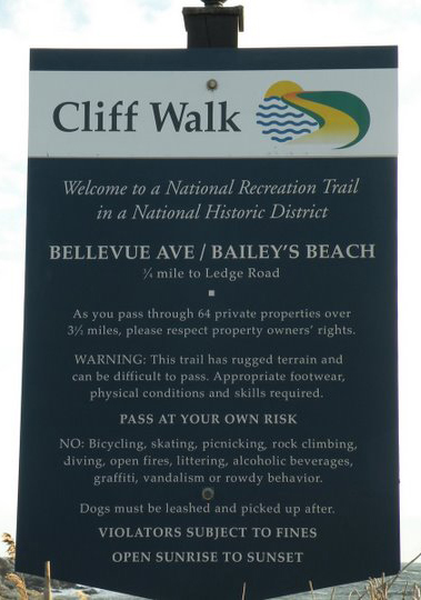 Newport cliff walk