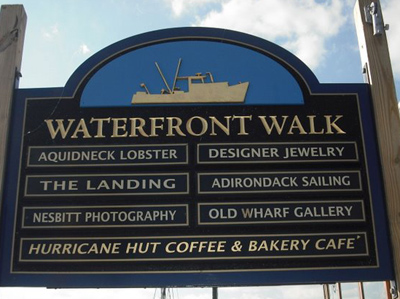 Newport Rhode Island Waterfront Walk