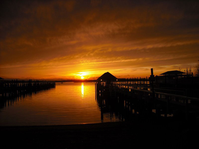 Newport RI sunset