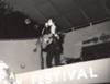 Bob Dylan perfoms at the Newport Folk Festival