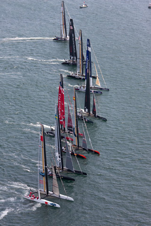 americas cup race